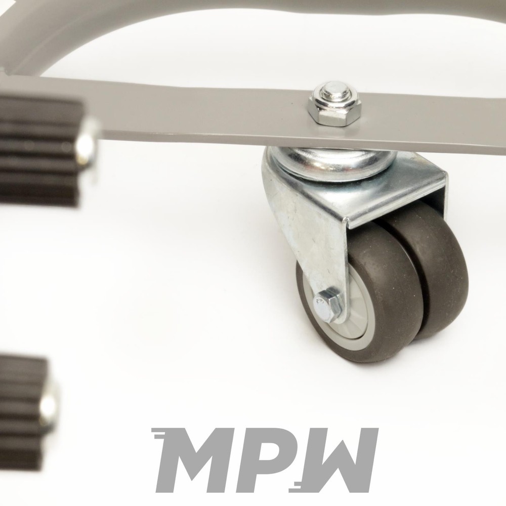 MPW Race Dept Motorcycle Mobile Dolly Rear Paddock Stand V Type