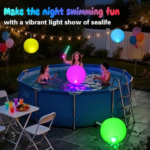 Floating Pool Lights5" Solar Pool Light that Float w/Patterns of 1 White