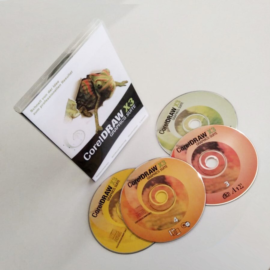 Coreldraw Graphics suite X3 + CorelDRAW Design Collection + Seriall