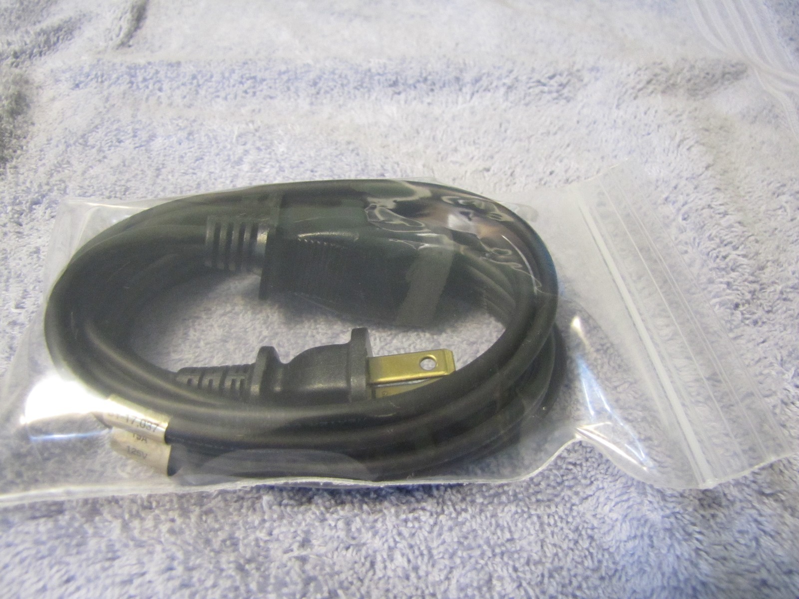 Generic Replacement Power Cord Reel to Reel 2 Prong "AC POWER IN" Socket TEAC A-