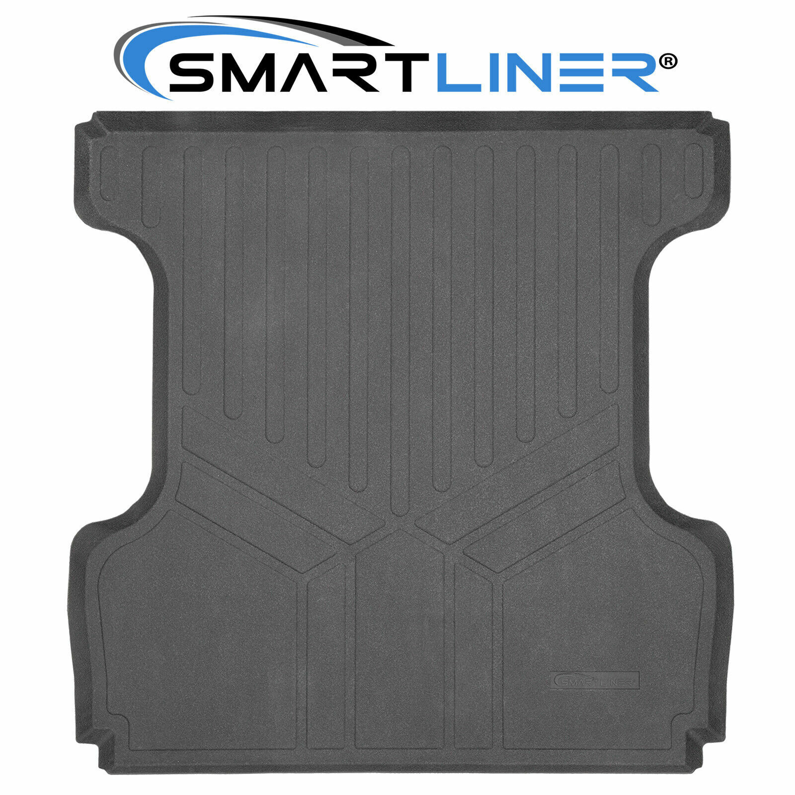 SMARTLINER Custom Fit Rugged Rubber Truck Bed Cargo Mat 2014-2021 Toyota Tundra