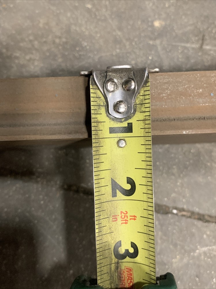 16.25” Used Press Brake Die Double Sided Tooling