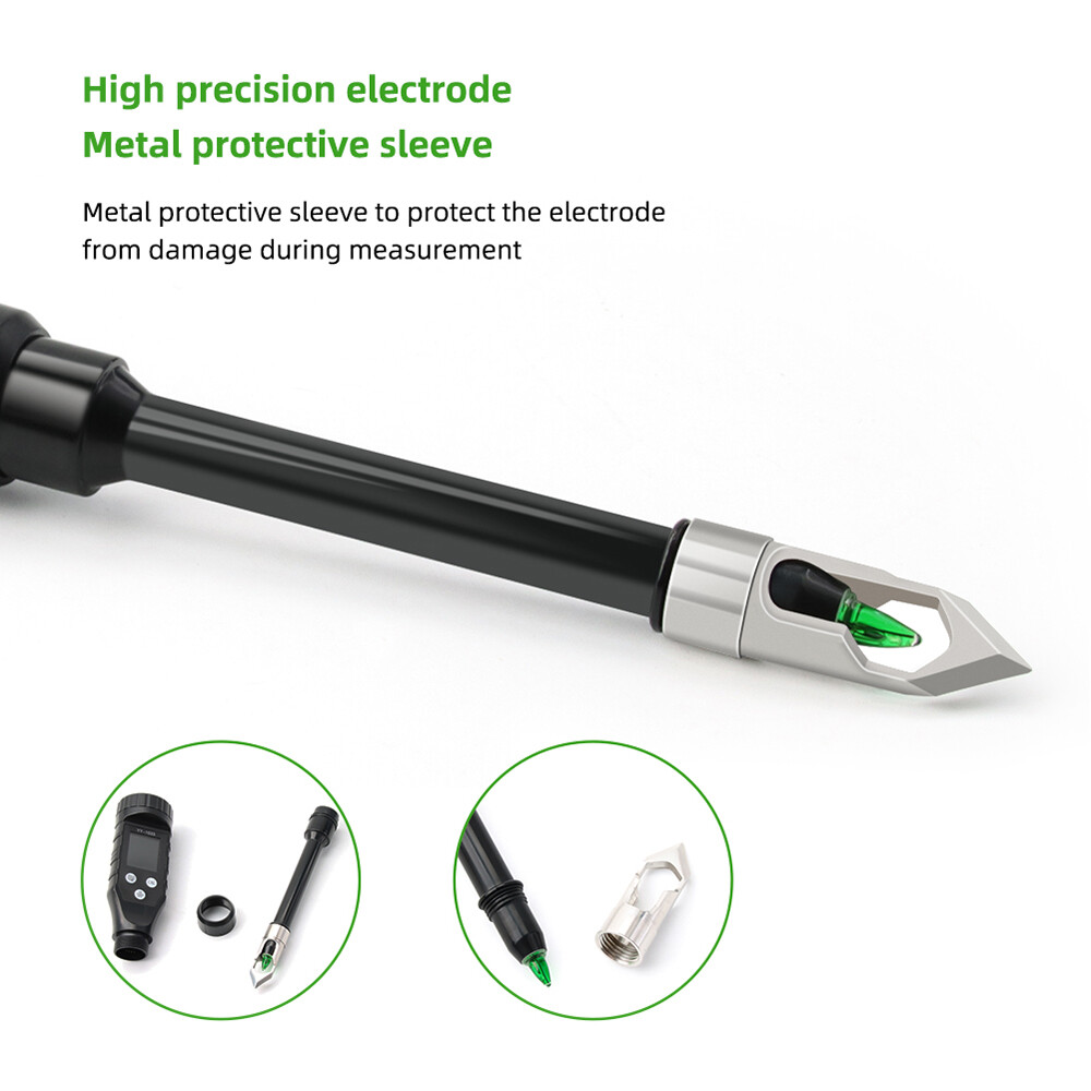 Smart Soil PH Meter 0.0-14.0pH Bluetooth Soil Data Logger Temp Acidity Analyzer