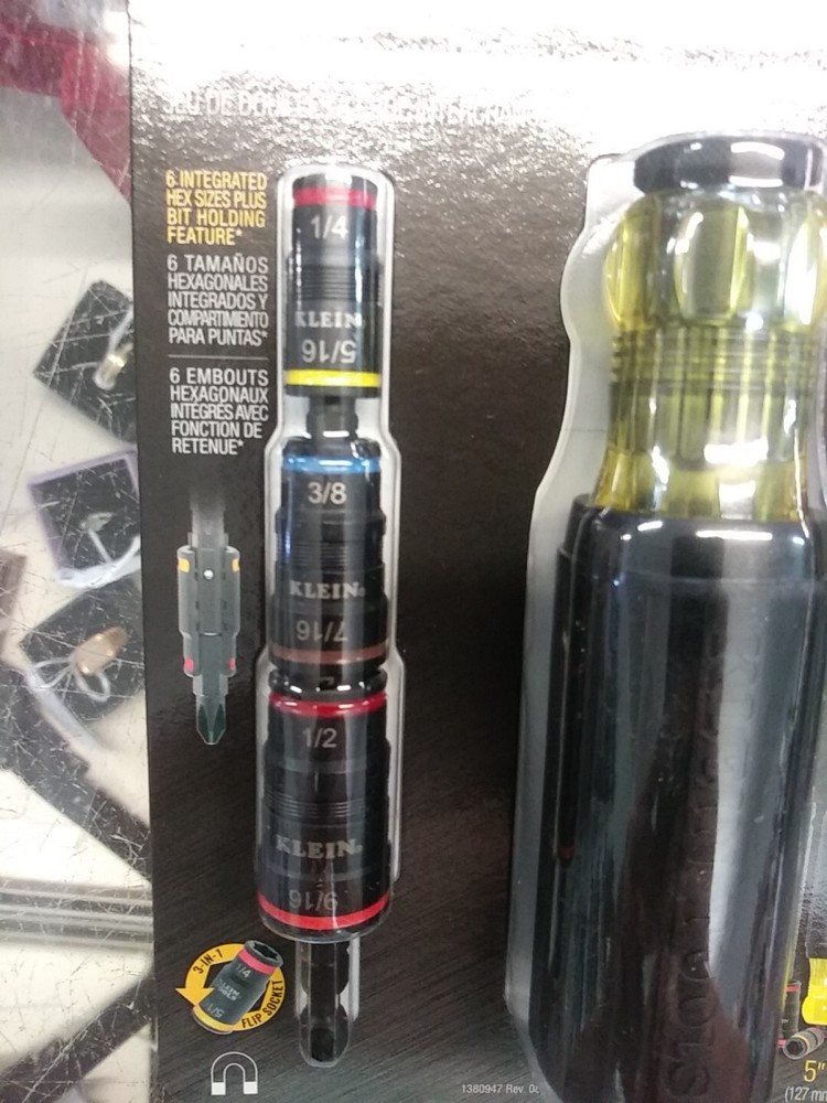 Klein Tools 7 In 1 Impact Flip Socket Set 32900r