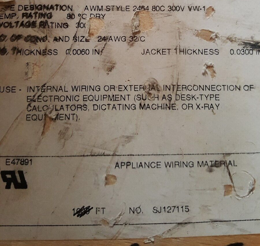 Madison/TE Connectivity 24/32C Solid Multi-Shielded Communication Cable Gry/25ft