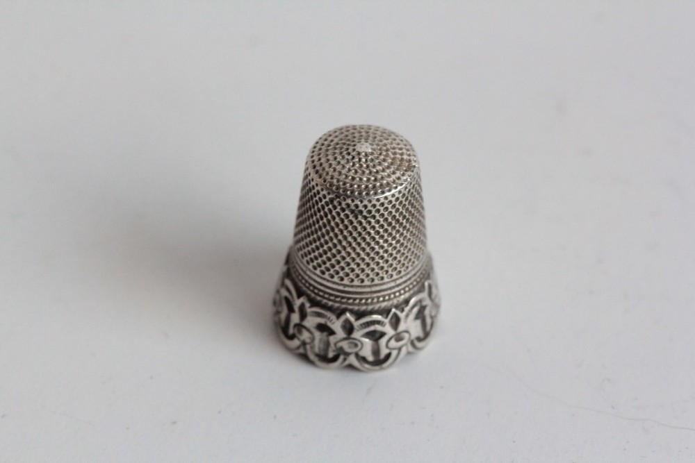 Silver thimble (75738)