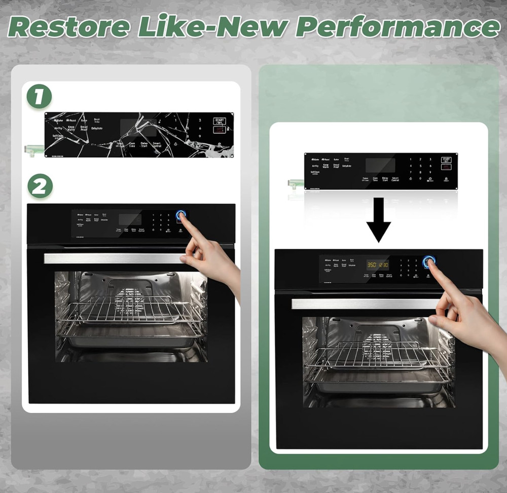 DG96-00850B Range Membrane Switch Touchpad Control Panel For Samsung Gas Ovens