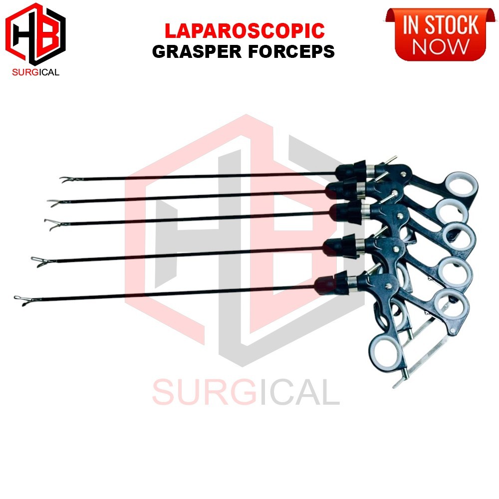 5pc Laparoscopic Grasper Forceps Scssor Enoscopy best Instruments Set 5mm