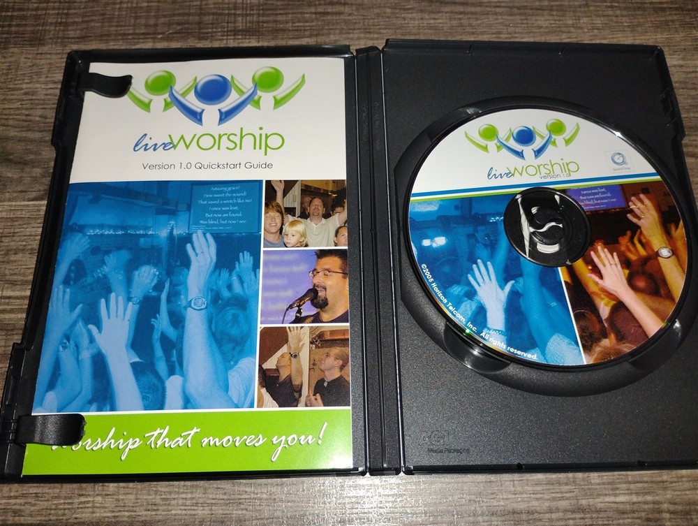 LiveWorship Version 1.0 PC/Mac CD-ROM 2005 Horizon Telecom Windows 2000/XP OS X