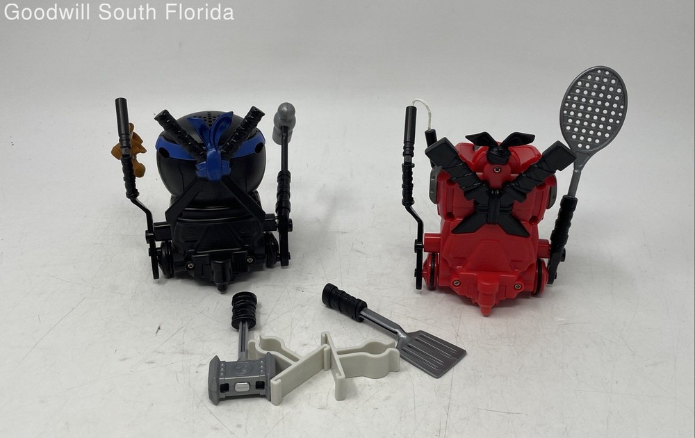 Spin Master Ninja Bots Hilarious Battling Robots Interactive Toy Not Tested