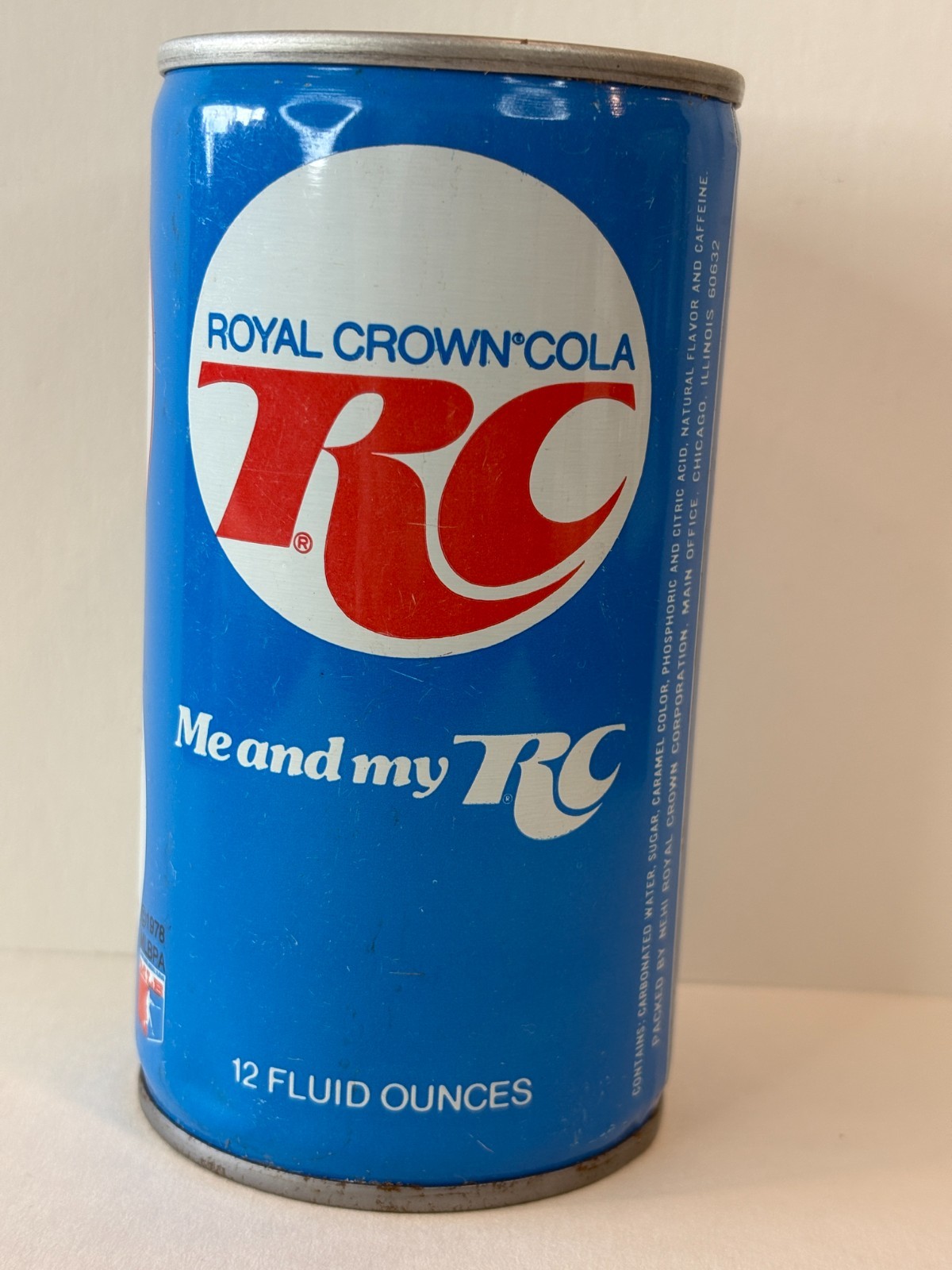 1978 RC Royal Crown Cola Can Baseball Series MLB 12oz - You Pick