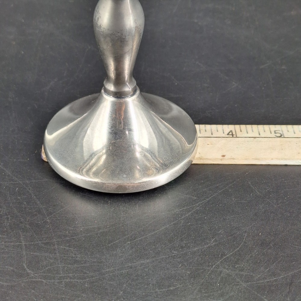 Vintage Art Deco Cheshire Silver Plate Pedestal Dish Compote Comport