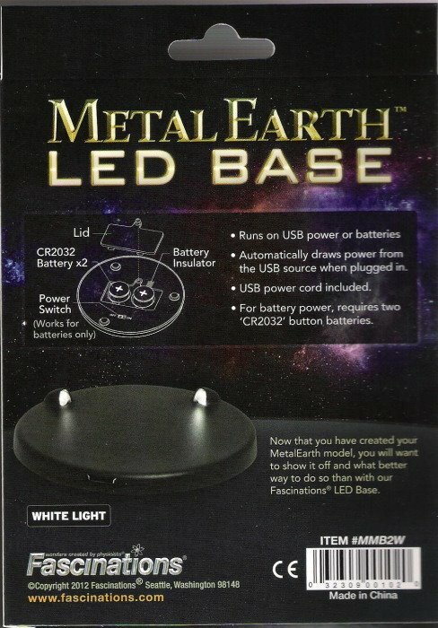 Apollo 11 Command Module CSM with Lunar Module Metal Earth Steel Model Kit NEW