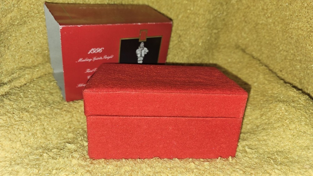 1996 Madison Avenue Silverplated Santa Bell First Edition In Box