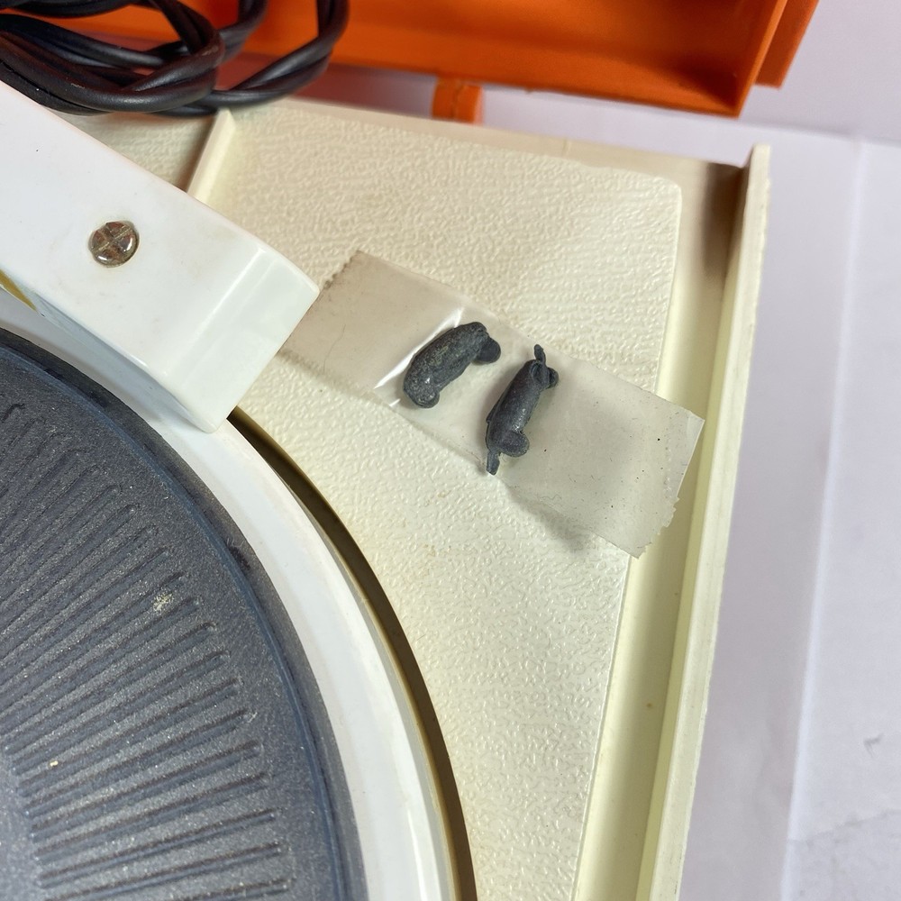 Arvin Solid State Phonograph Orange Read Description