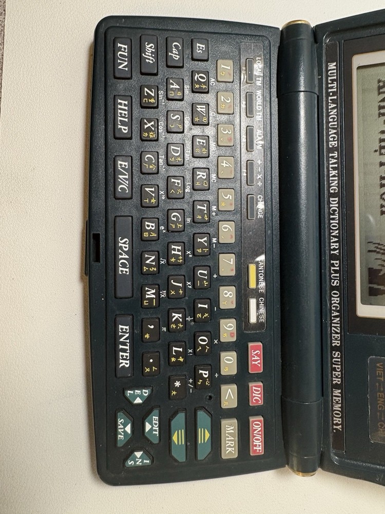 1994 Golden VEC-888 Multi-language Dictionary/organizer