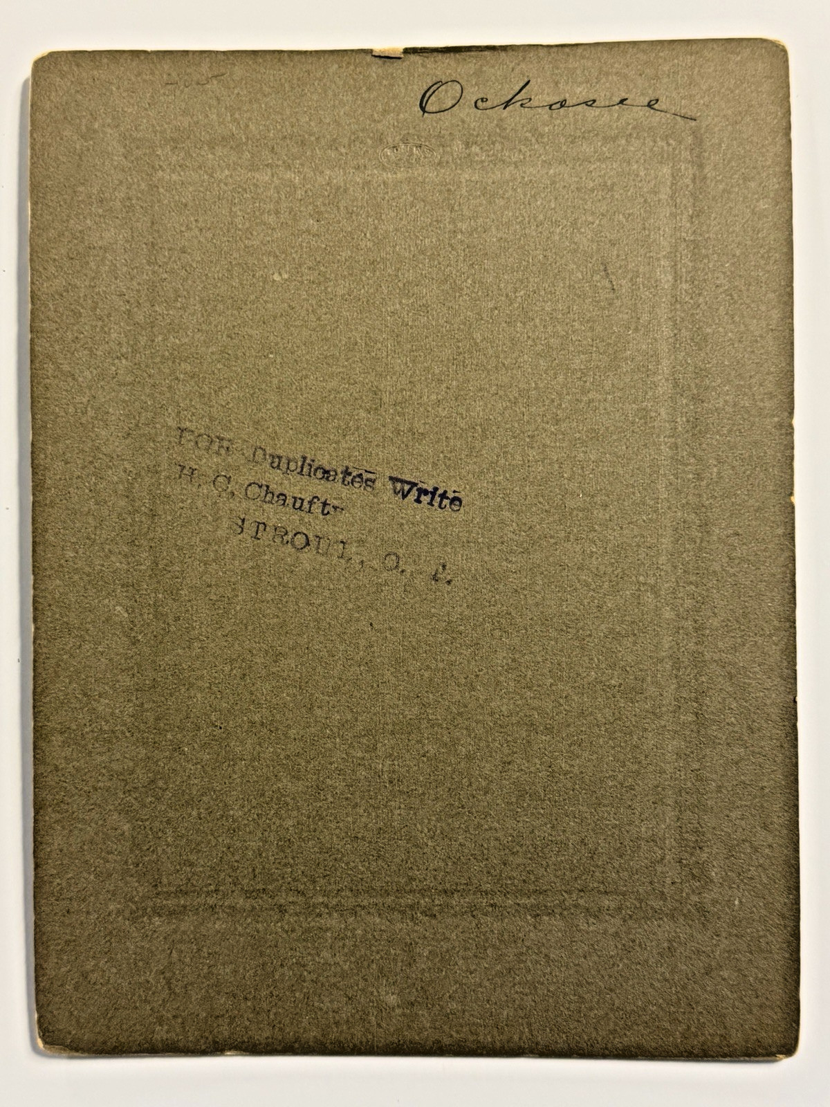 Native American Indian Cabinet Card of Red Cloud Cheif of Oglala Lakota (Sioux)