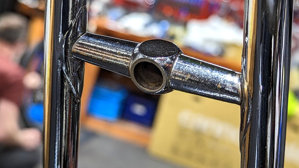 Vintage Falcon chrome Columbus bicycle frame set