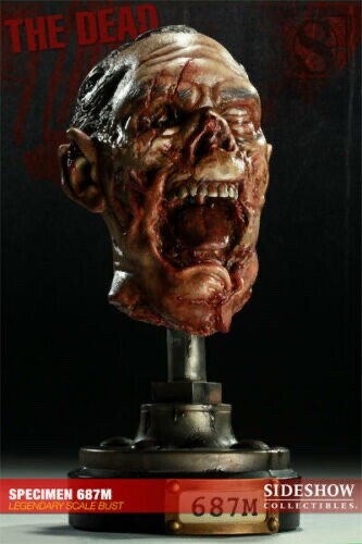 SIDESHOW THE DEAD SPECIMENS HEAD 687M EDITION BUST 149/200 STATUE