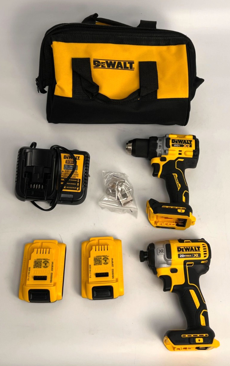 [Used] (DCK248D2) DeWALT 20V XR Brushless Drill & Impact Driver Combo Kit