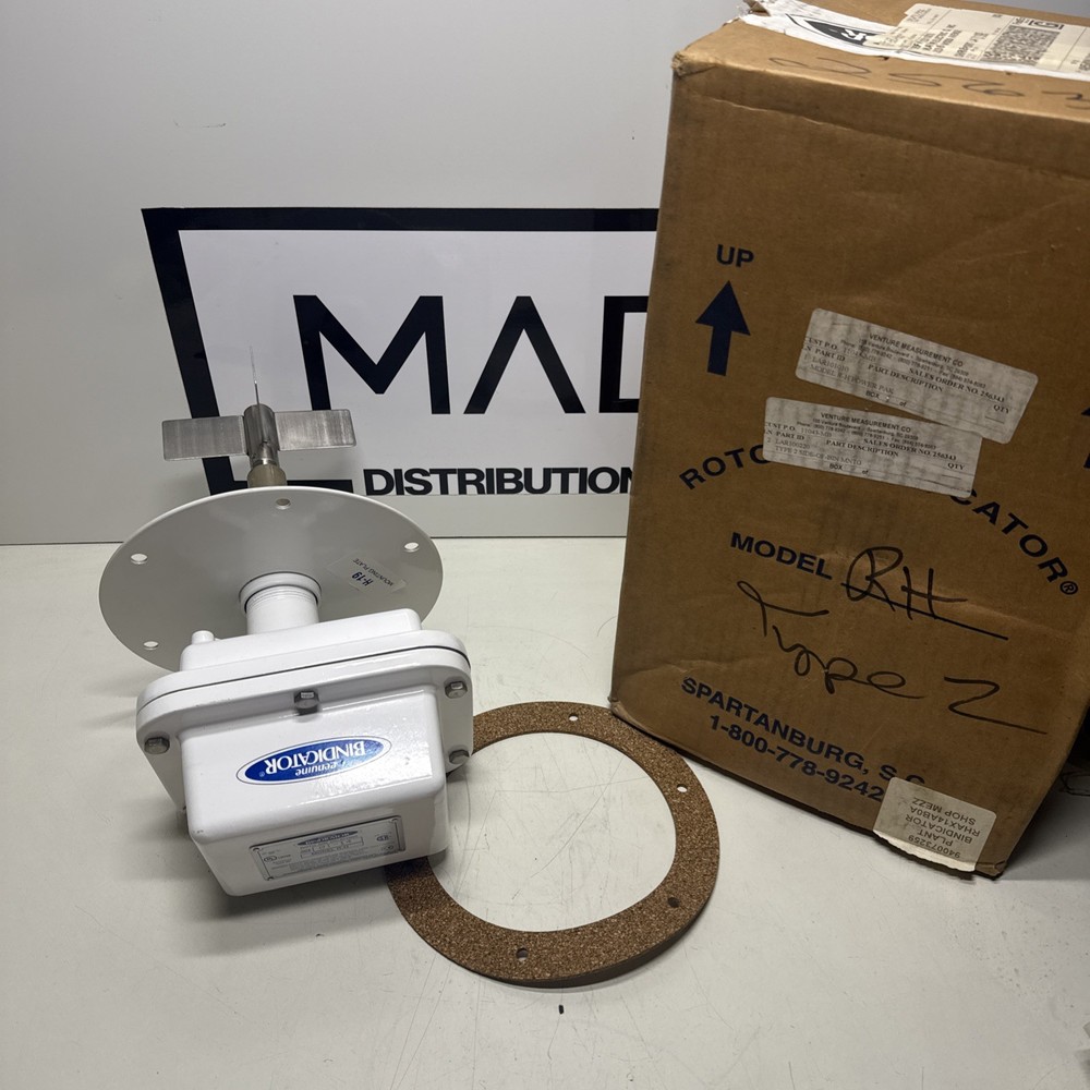 Bindicator Model R-H Point Dry Bulk level Sensor w/ H-19 Mounting Plate