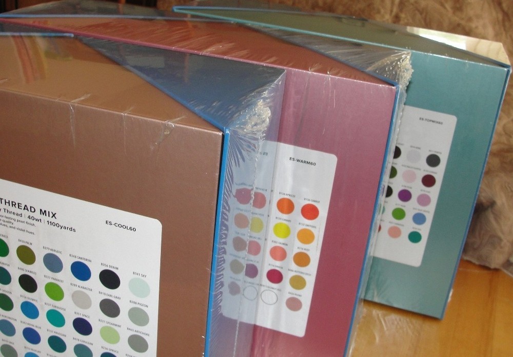 Polyester Embroidery Blossom Kit EverSewn 60 Spools