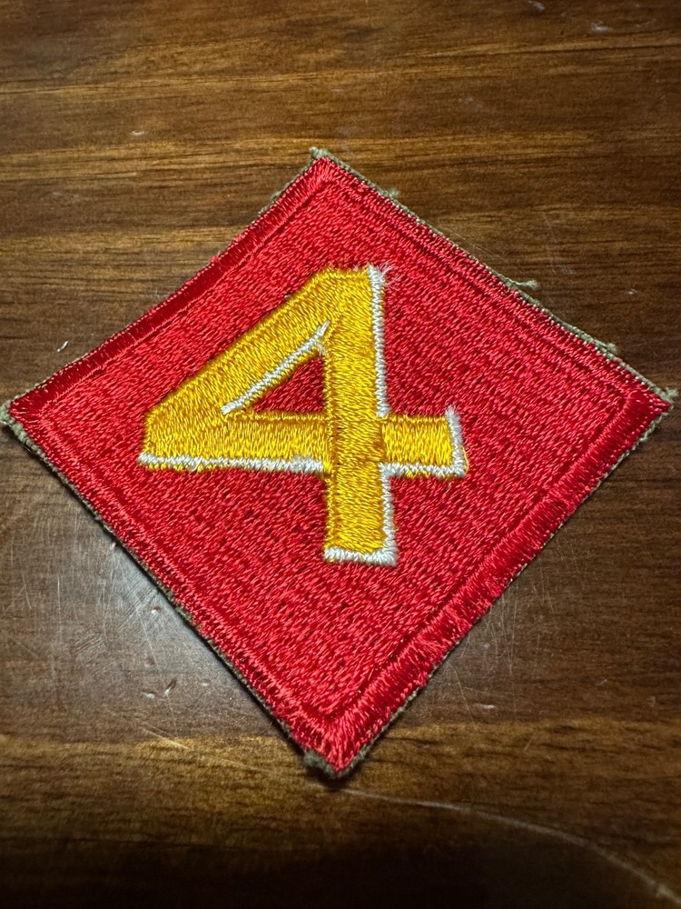 WW2 USMC Marine Corps 4th Marine Division Patch
