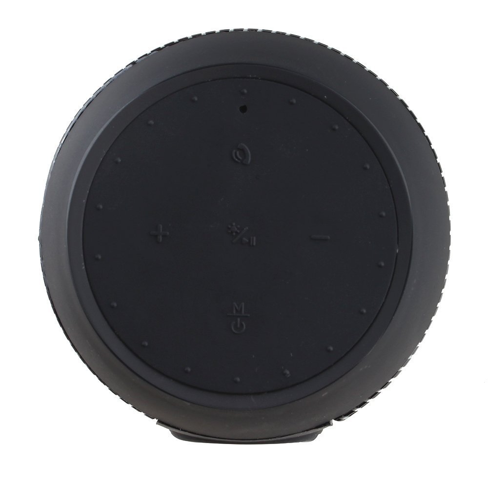 AGPtEK® Multicolor Glowing Wireless Bluetooth Speaker (Black)