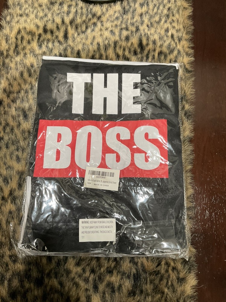 THE BOSS THE REAL BOSS APRONS