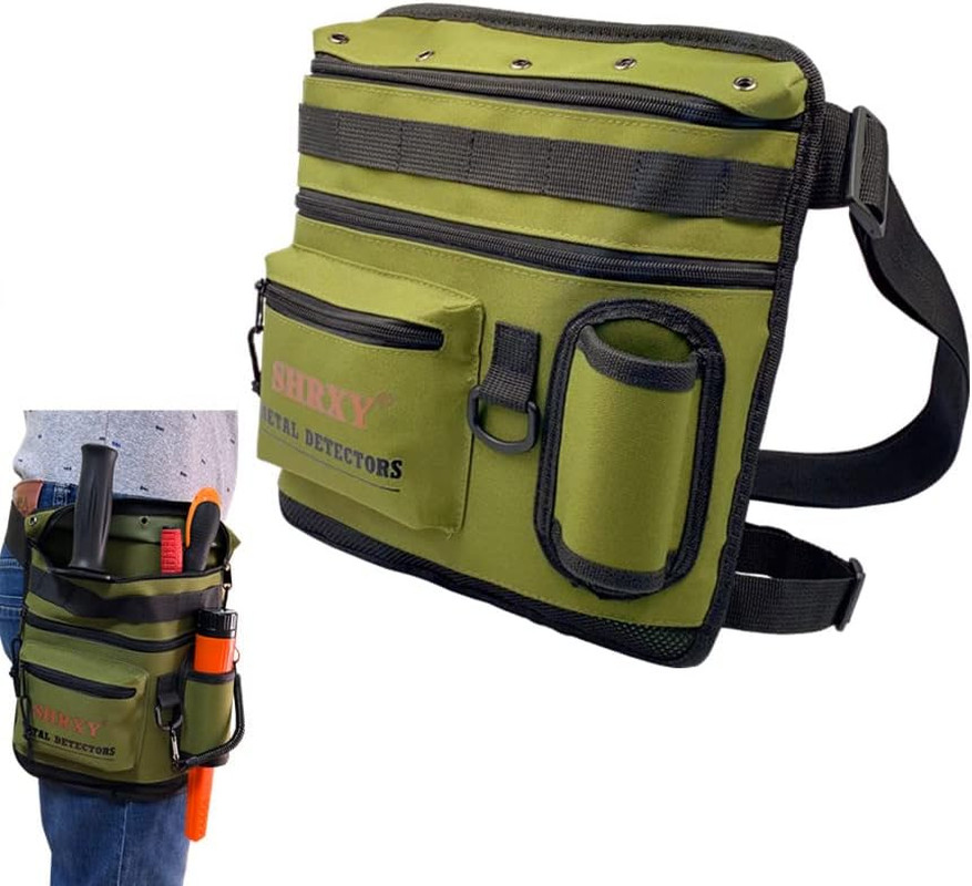 Pointer Metal Detector Find Bag Detecting Digger Tools Bag Waist Pack Pouch for