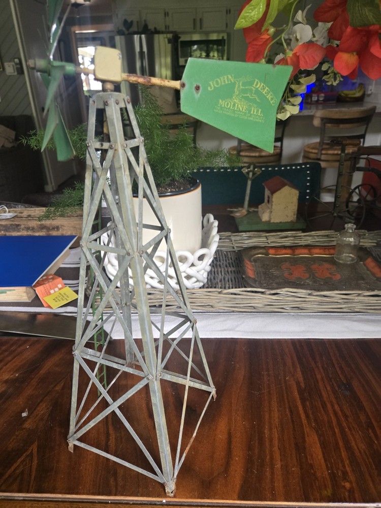 Windmill Salesman Sample John Deere