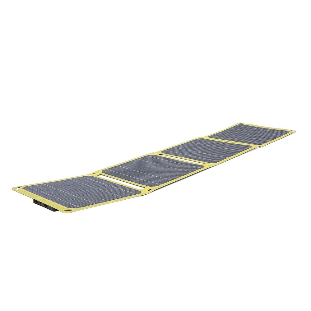 40W Foldable Solar Panel ETFE Monocrystalline Silicon Waterproof USB Type C DC