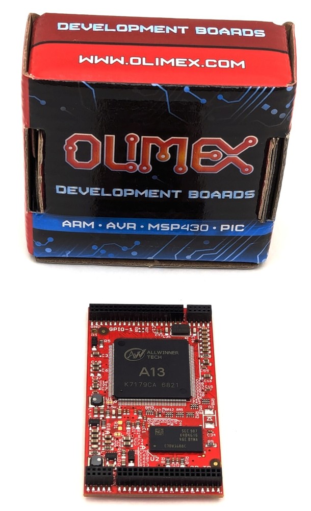 NEW Olimex A13-SOM-512 G1 Linux Android System on Module - A13 Cortex-A8 ARM CPU
