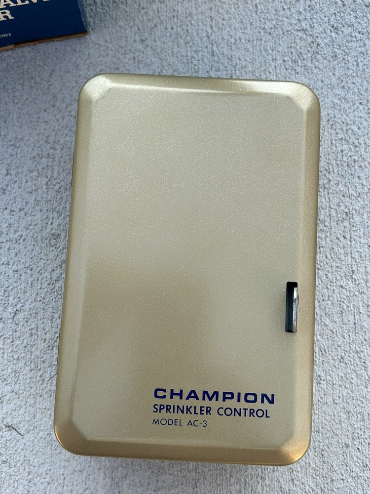 Champion Sprinkler Controller Model AC-3 Never Been Wired-Come As Shown