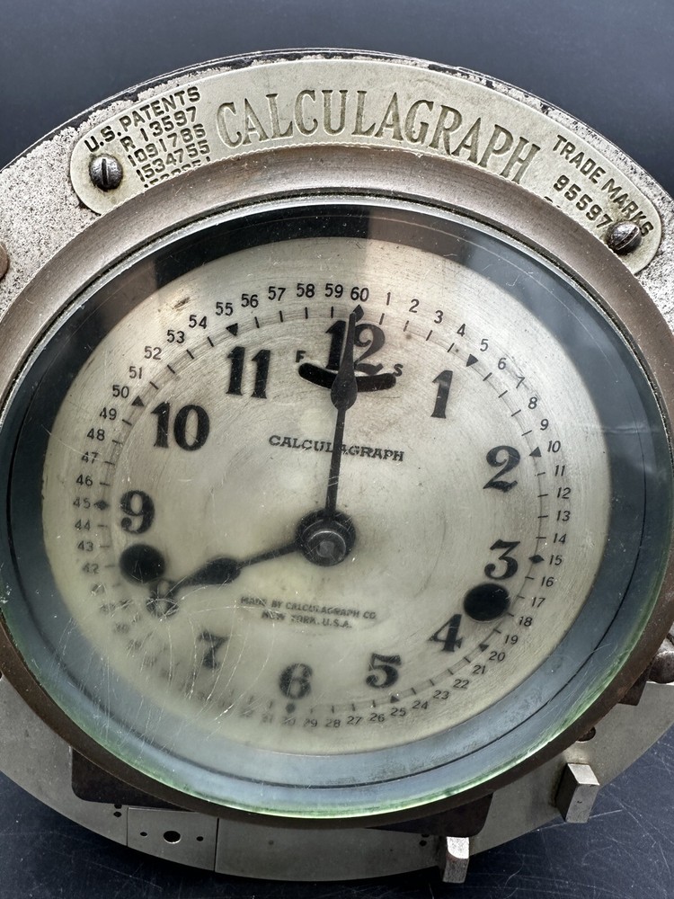 Calculagraph Clock~17 Lbs
