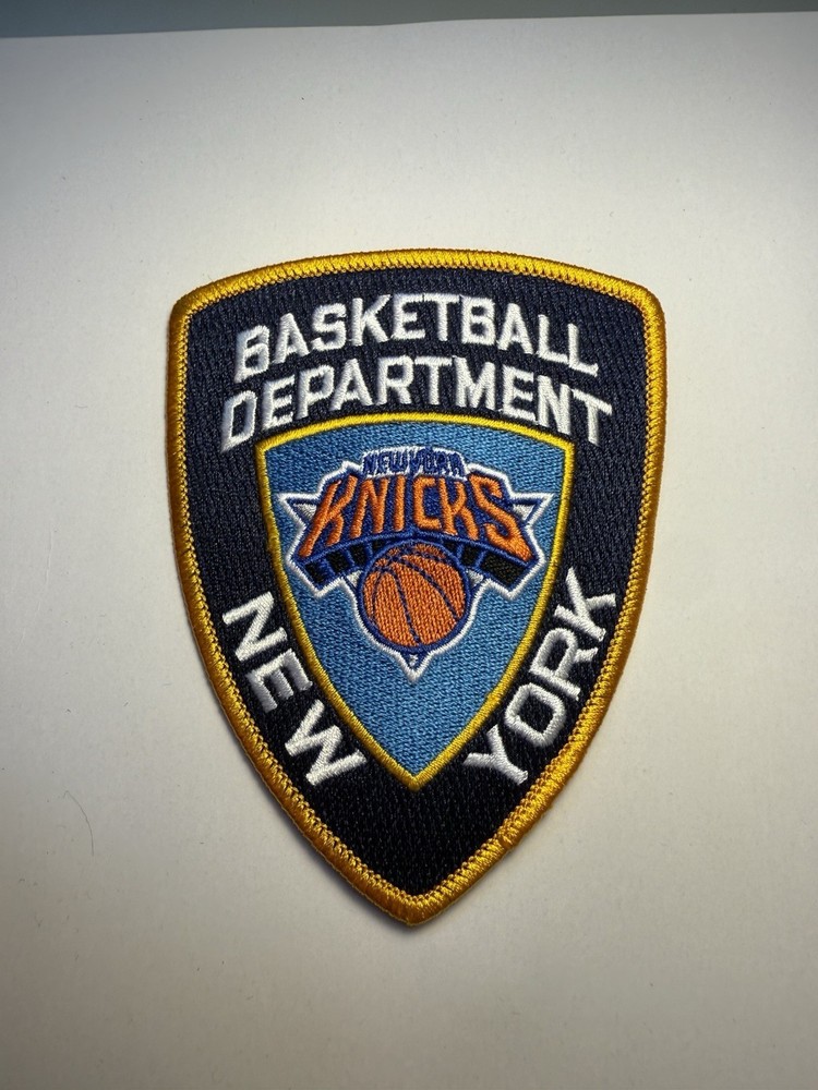 NYPD Knicks basketball Patch