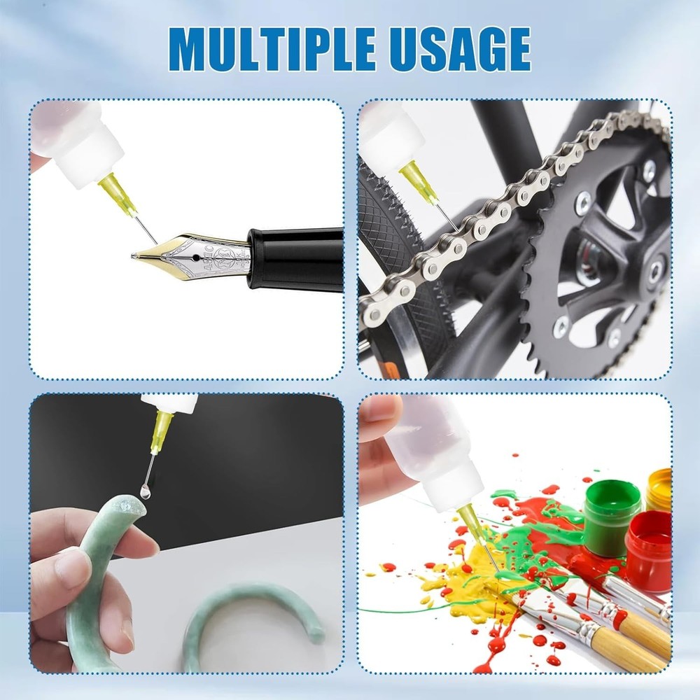 30ml Glue Precision Tip Applicator Bottle,Needle Squeeze Bottle with