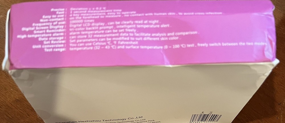 Non-Contact Infrared Thermometer HT-668
