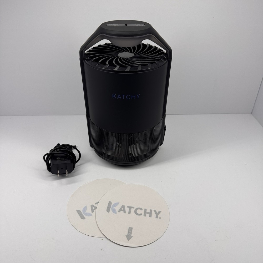 Katchy Automatic Indoor Insect Trap Black Open Box Lightly Used