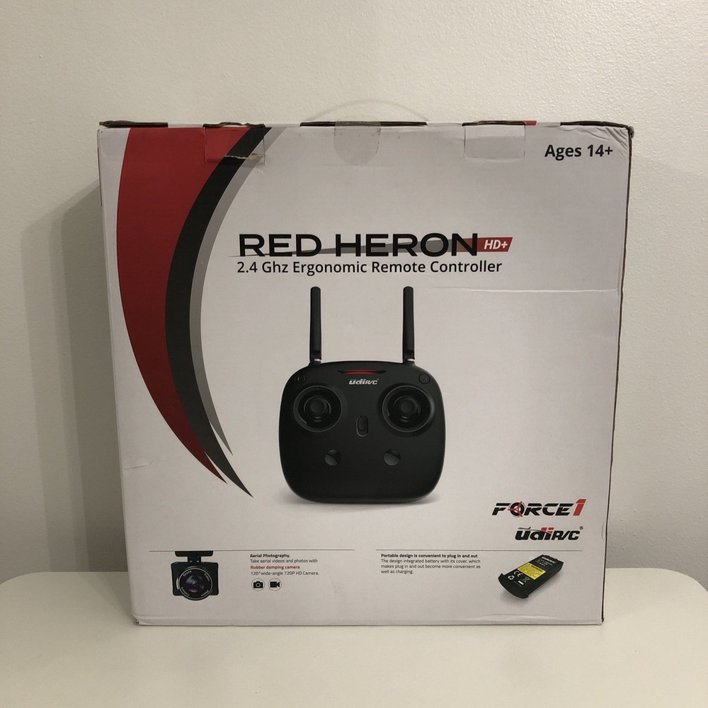 Drone Force1 Red Heron U49C HD Camera Drone “READ”