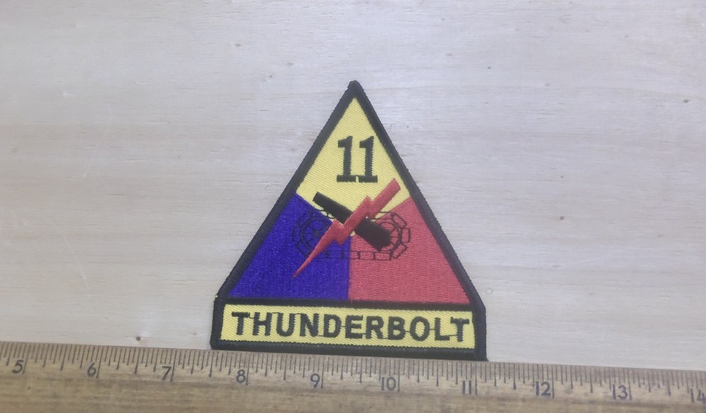 US Army - 11th Armored Division Embroidered Patch