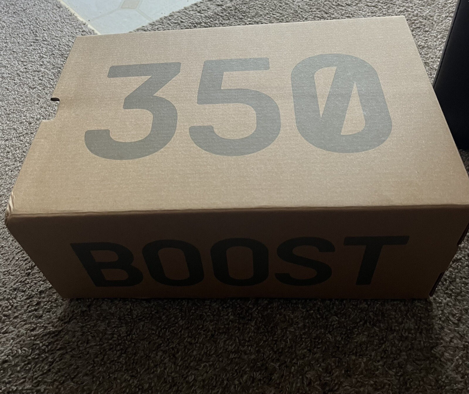 Adidas Yeezy Boost 350 Empty Shoe Box Only Plain No Size Label NEW orig Packing