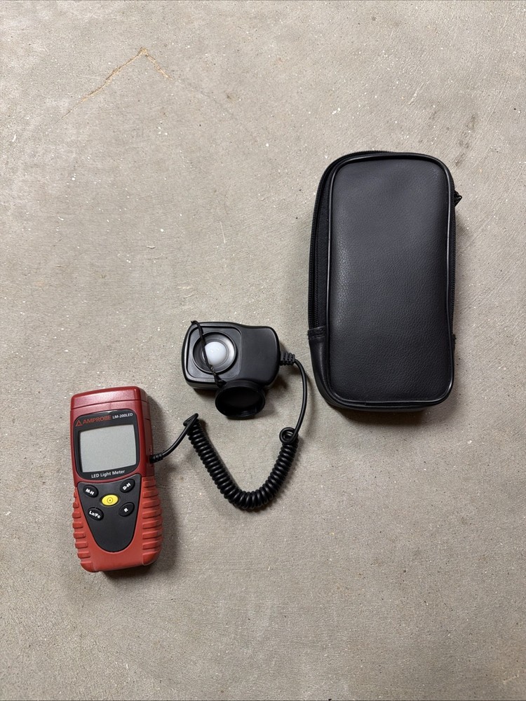 Amprobe LM-200LED LED Light Meter with Case