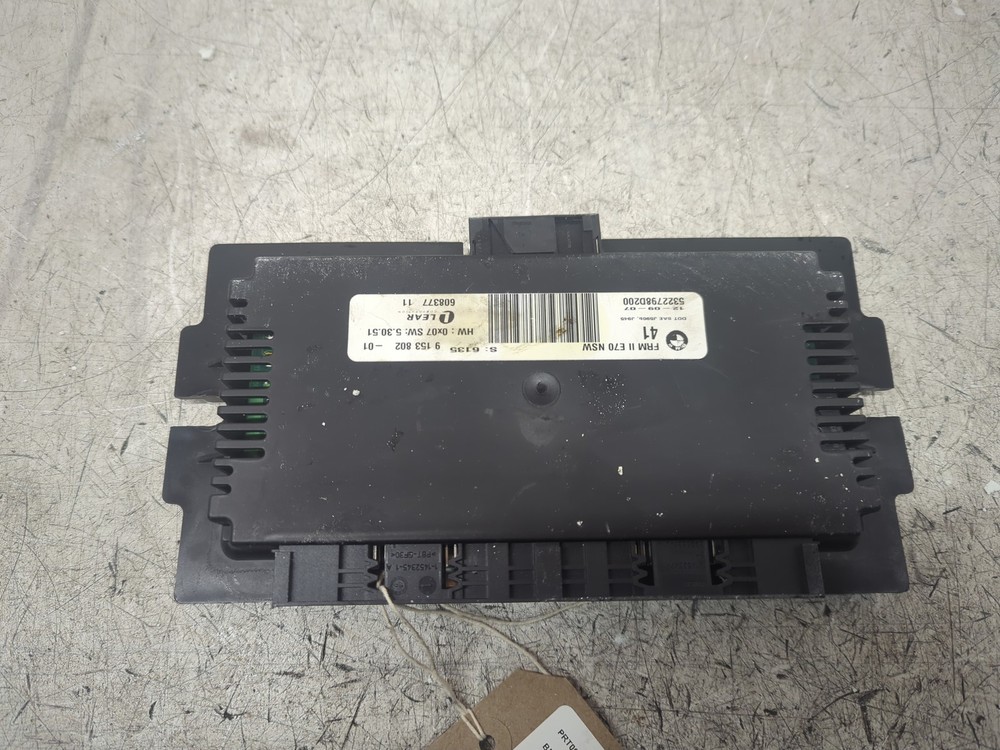 2008 BMW X5 LIGHT CONTROL MODULE UNIT LCM 9153802 MK2 (E70) #113340