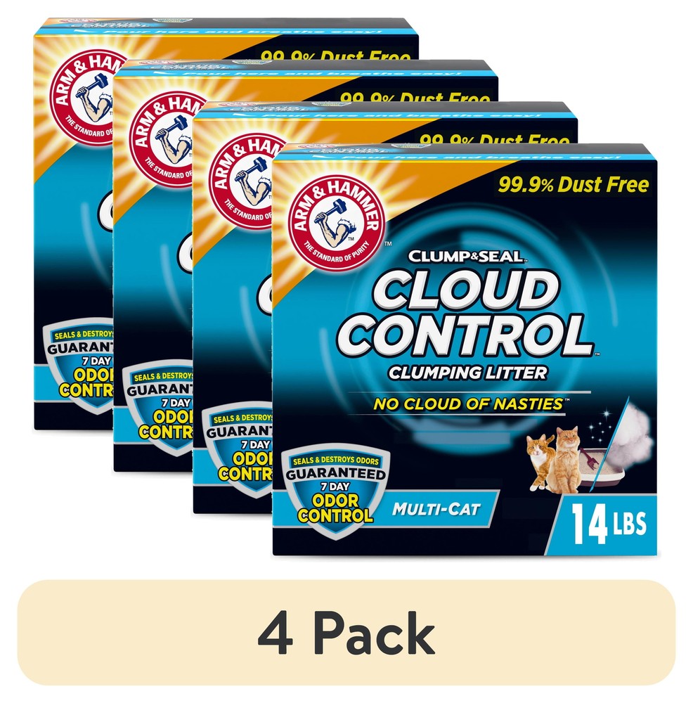 Cloud Control Multi-Cat Clumping Cat Litter with Hypoallergenic Light Scent,