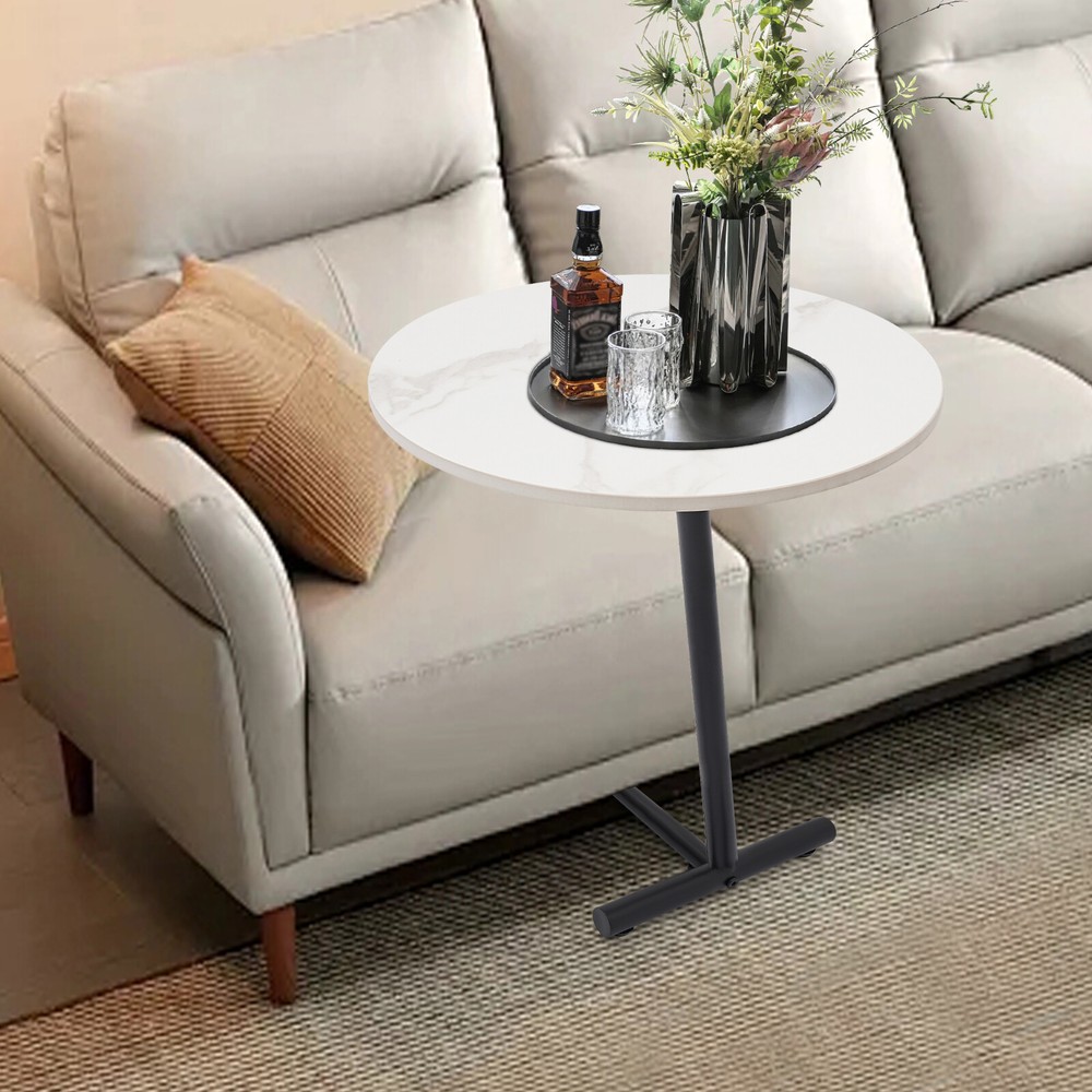 Side Table Round Side Table Modern Side Table Laptop Table Sofa Side Table
