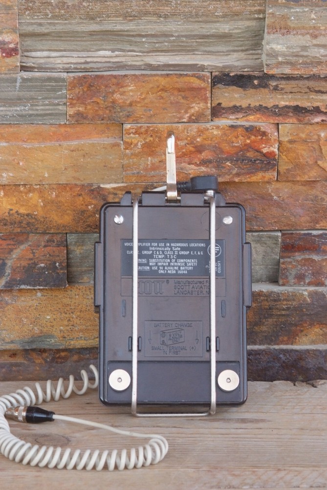 Scott Aviation Speak-Ezee Model C Permissible Voice Amplifier MSHA