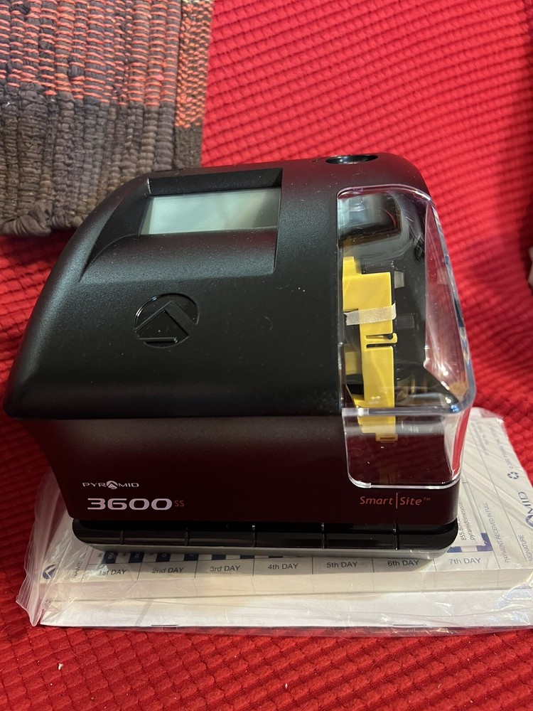 Pyramid Time Clock & Document Stamp Machine 3500 3600SS