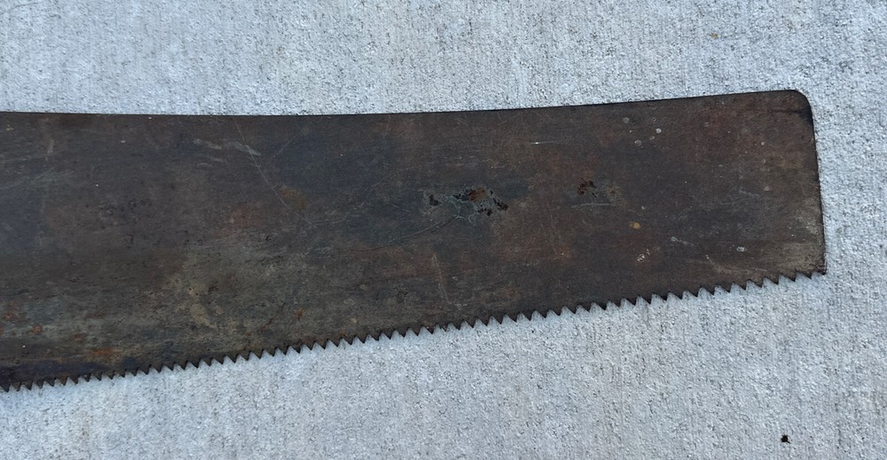 Vintage E.C Atkins 26” HAND SAW