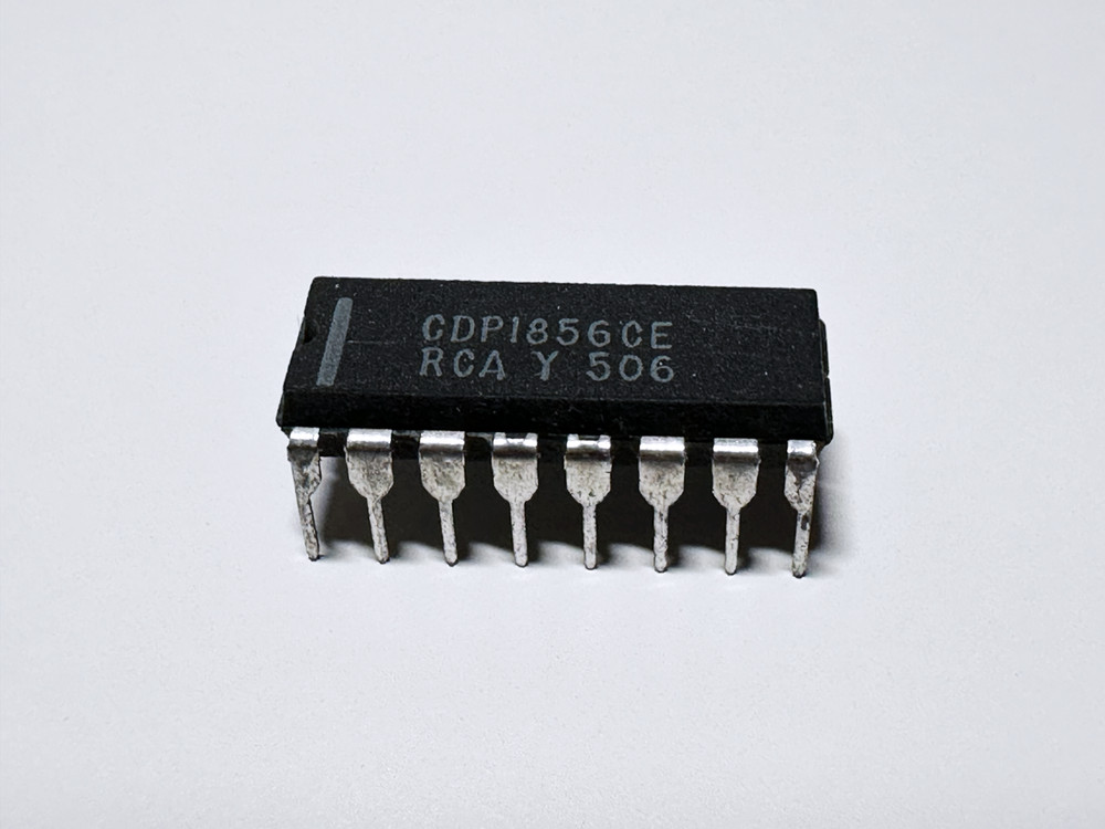 1X CDP1856CE CDP1856C RCA 4 Bit Non Inverting Bus Buffer Separator IC DIP-16